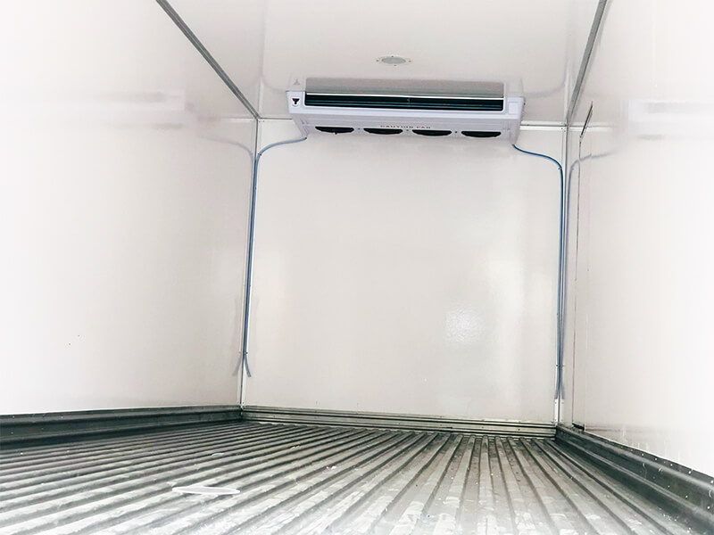 Kết cấu sàn thùng đông lạnh xe hino 15 tấn