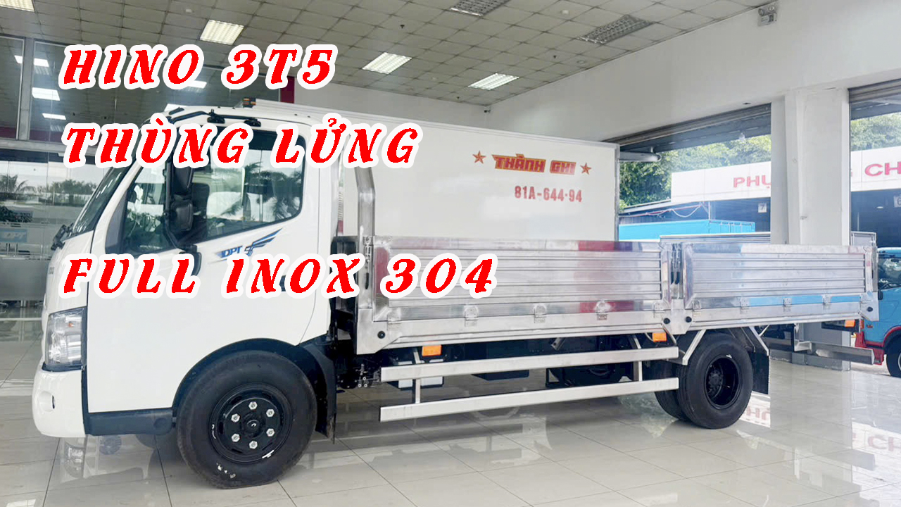 Xe Hino 3t5 Thùng Lửng