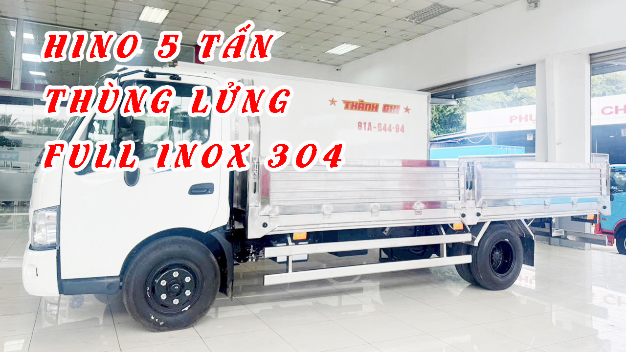 Xe hino 5 tấn thùng lửng, 300, Xzu730